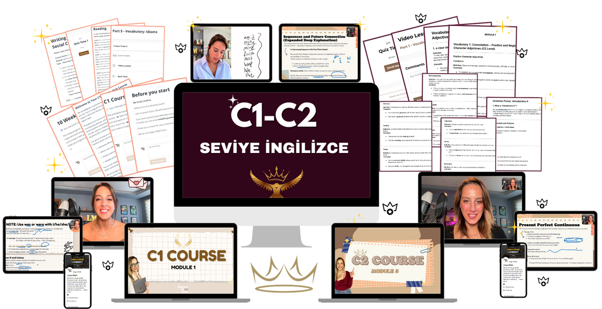 C1-C2 Advanced English Training